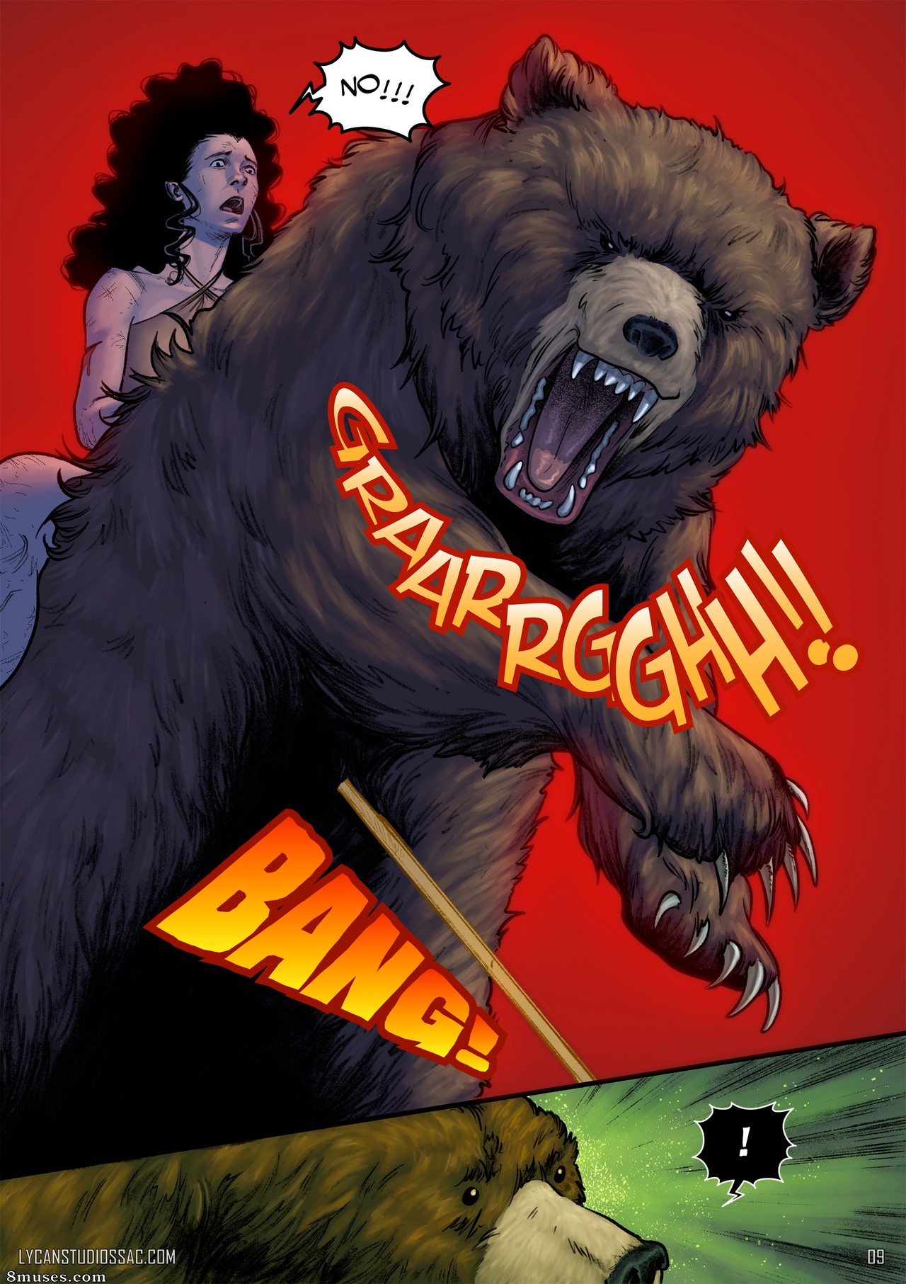 Locofuria Comics - 100 Ways to Become a Monster 33 - Bear With Me - Page 12