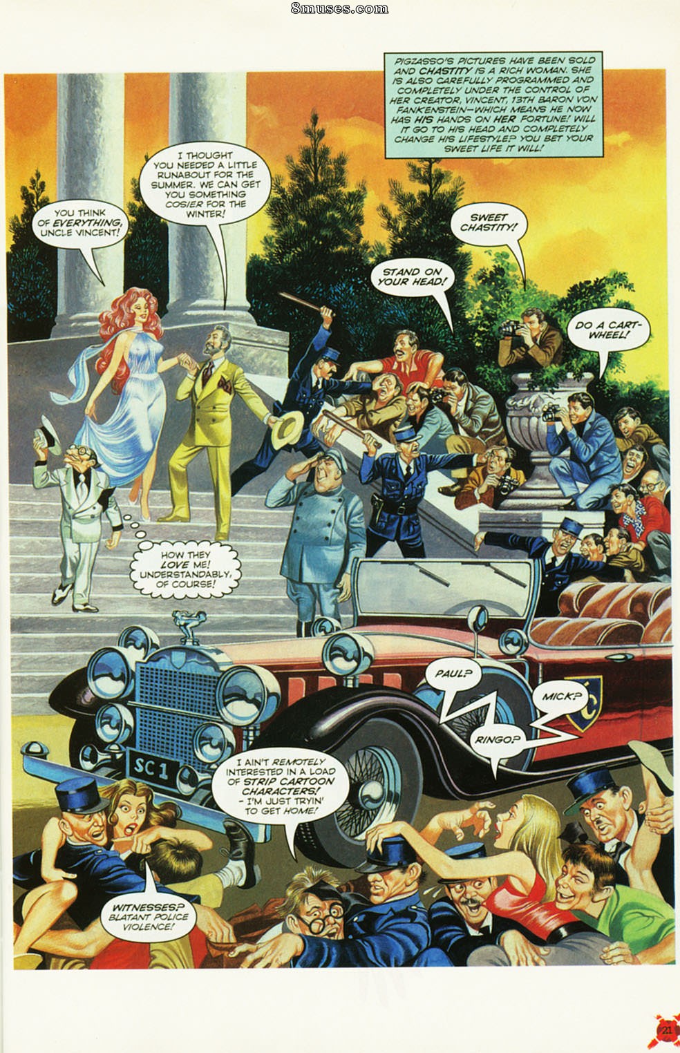 Penthouse Comics - Castidad dulce - Página 85