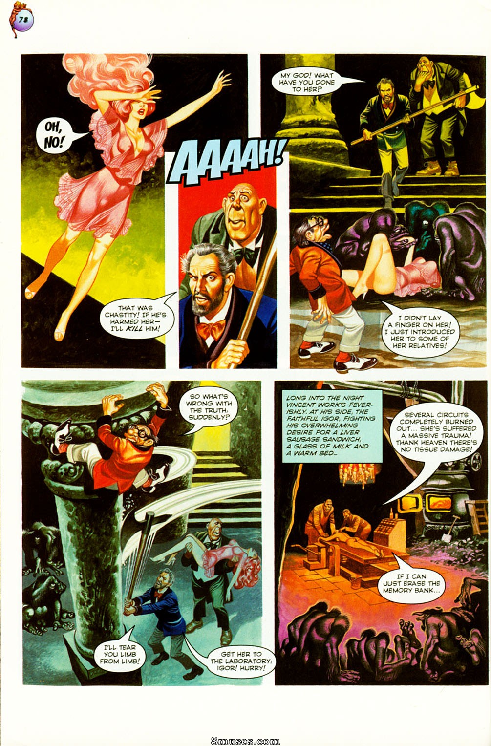 Penthouse Comics - Castidad dulce - Página 106