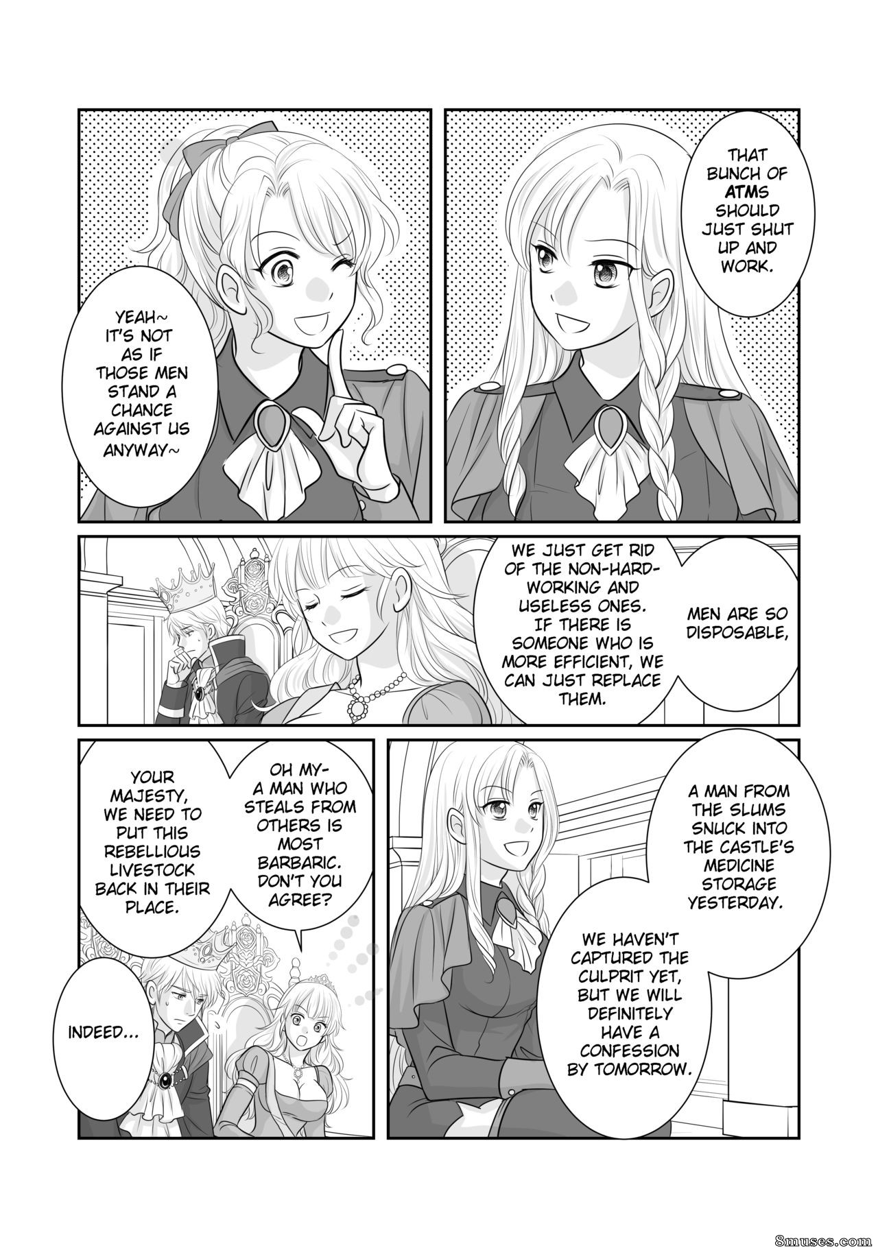 Page 12 | Fakku-Comics/r-groop/Misogyny-Conquest/Chapter-3 | 8muses - Sex  Comics