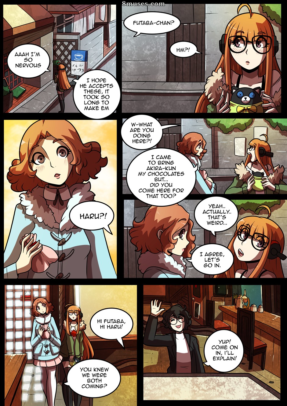 Kinkymation Comics - Joker-Futaba-Haru - Página 1