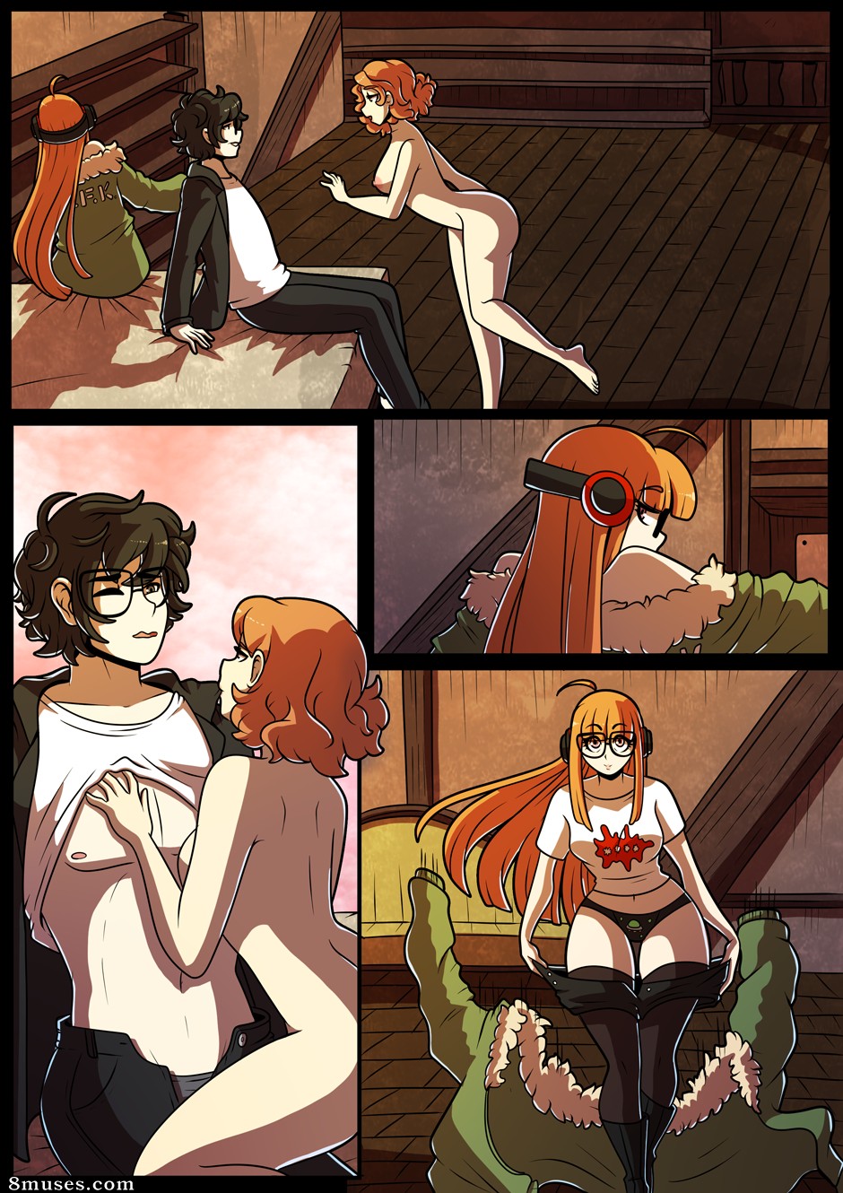 Page 6 | Kinkymation-Comics/Joker-Futaba-Haru | 8muses - Sex Comics