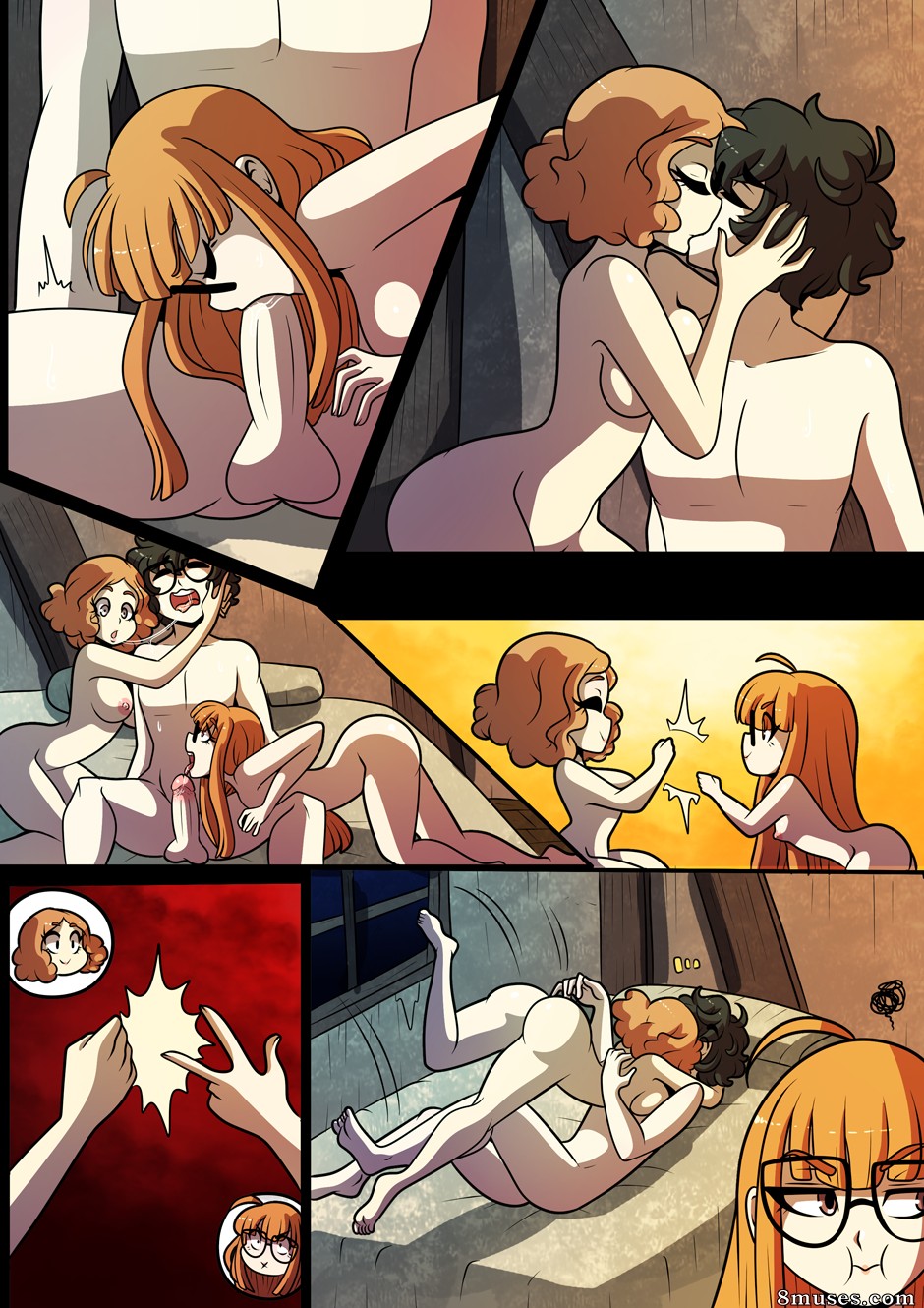 Kinkymation Comics - Joker-Futaba-Haru - Página 9
