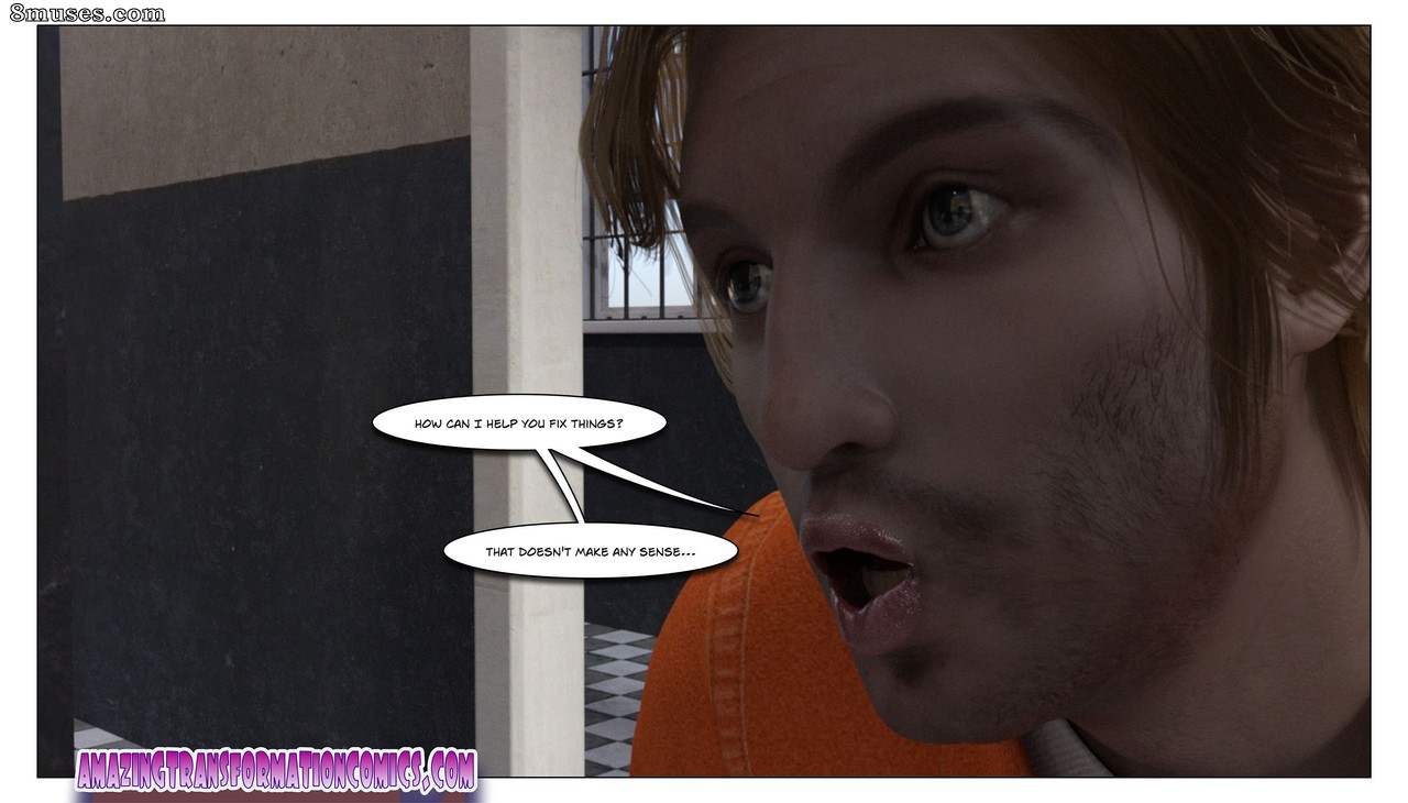 Amazing Transformation Comics - Prison Bitch - Page 12