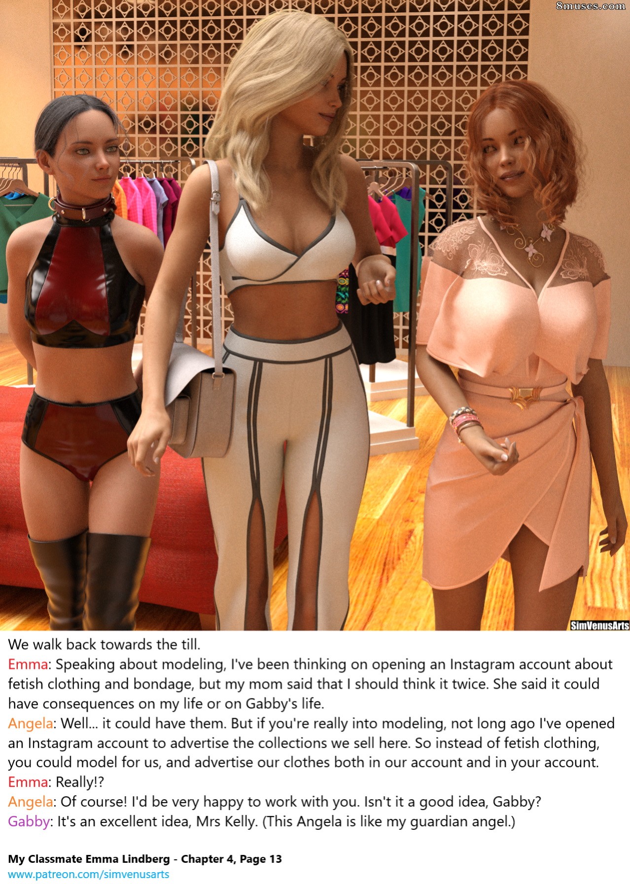 My Classmate Emma Lindberg - Issue 4 - Page 13