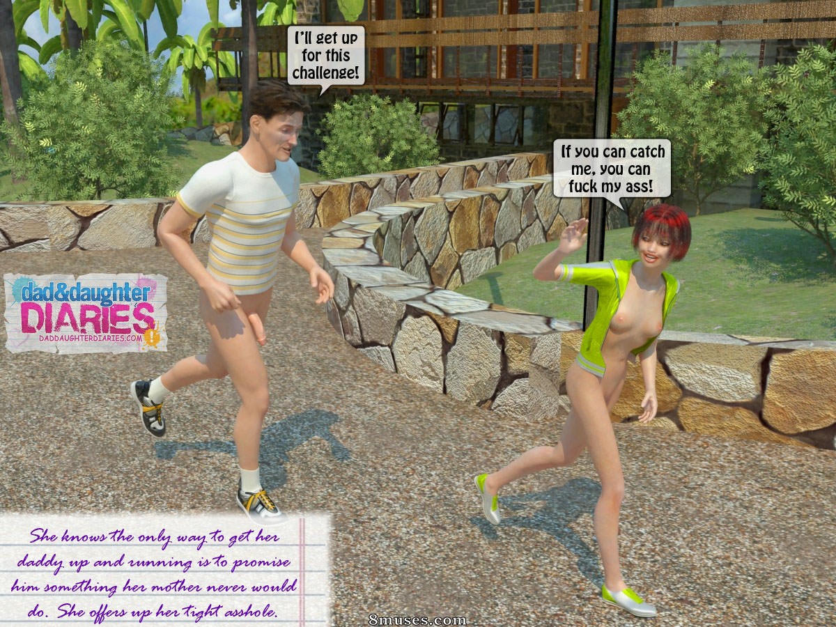 Dad and Daughter Diaries Comics - Corrida de fim de semana - Página 44
