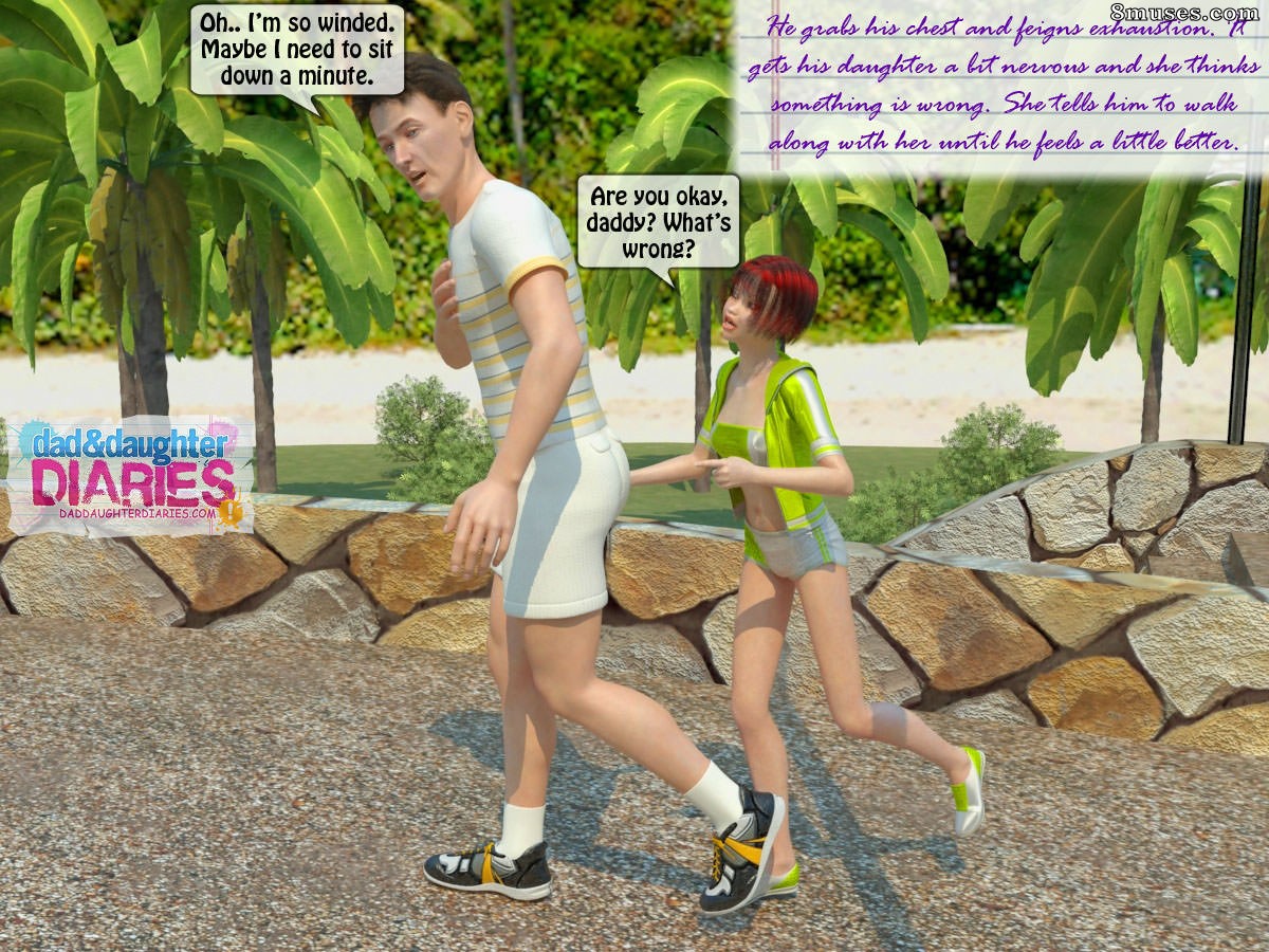 Dad and Daughter Diaries Comics - Corrida de fim de semana - Página 4