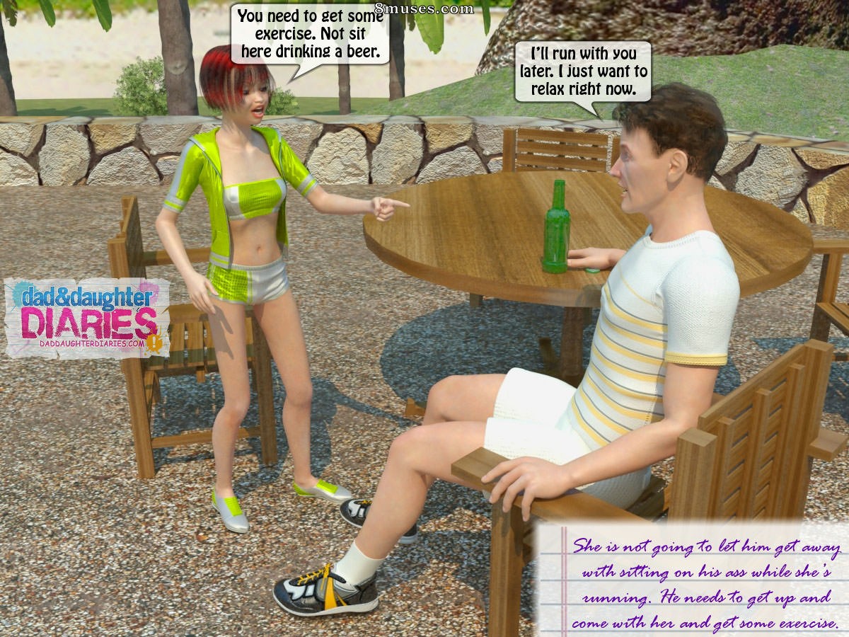 Dad and Daughter Diaries Comics - Corrida de fin de semana - Página 8