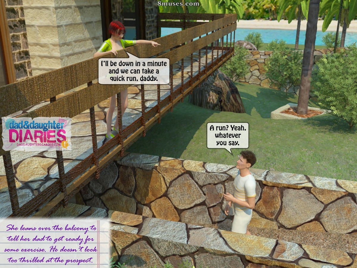 Dad and Daughter Diaries Comics - Corrida de fin de semana - Página 2