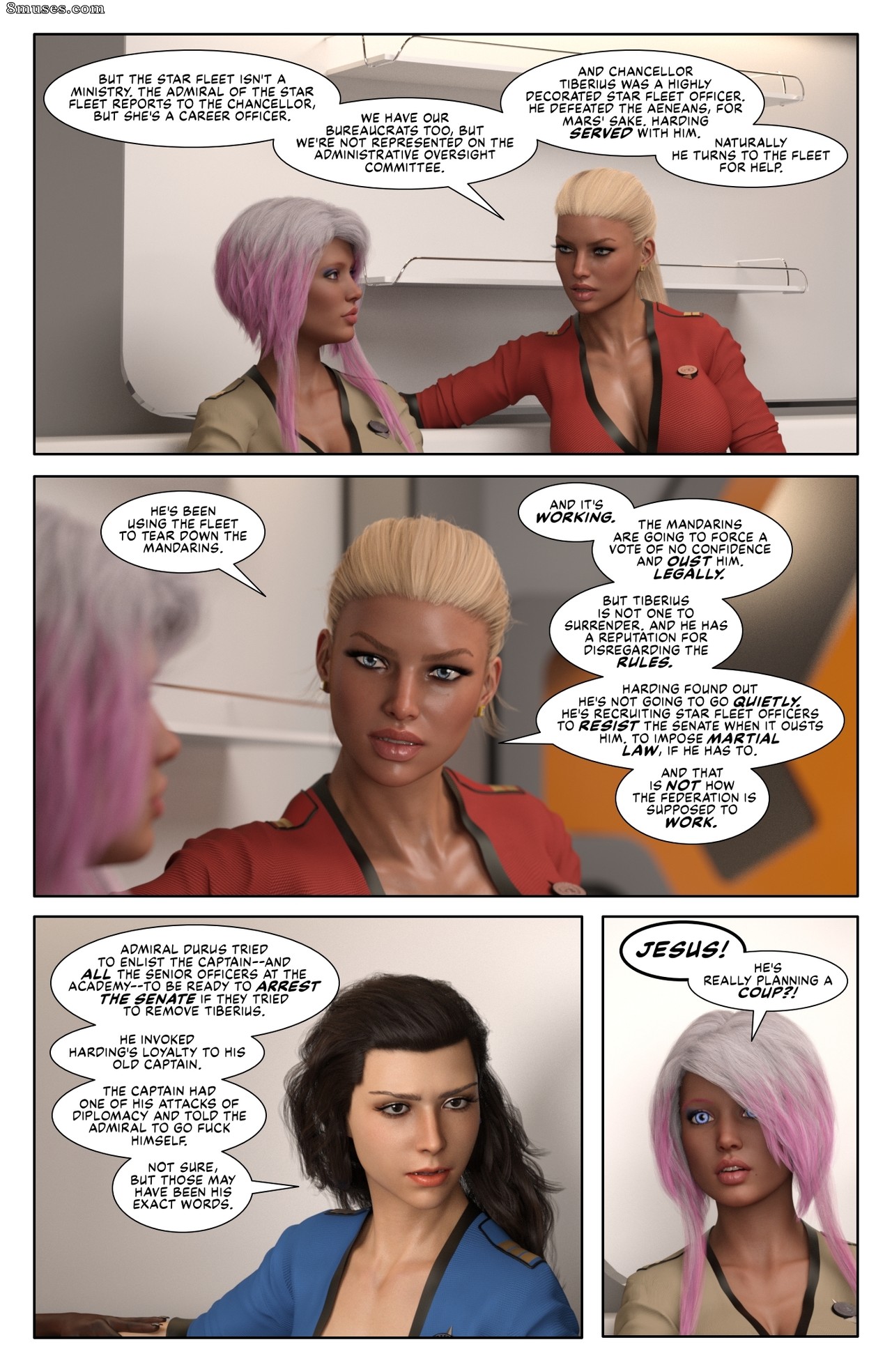 DangerousLines Comics - Pirates of the Coal Sack - Sailing from Seville - Page 7