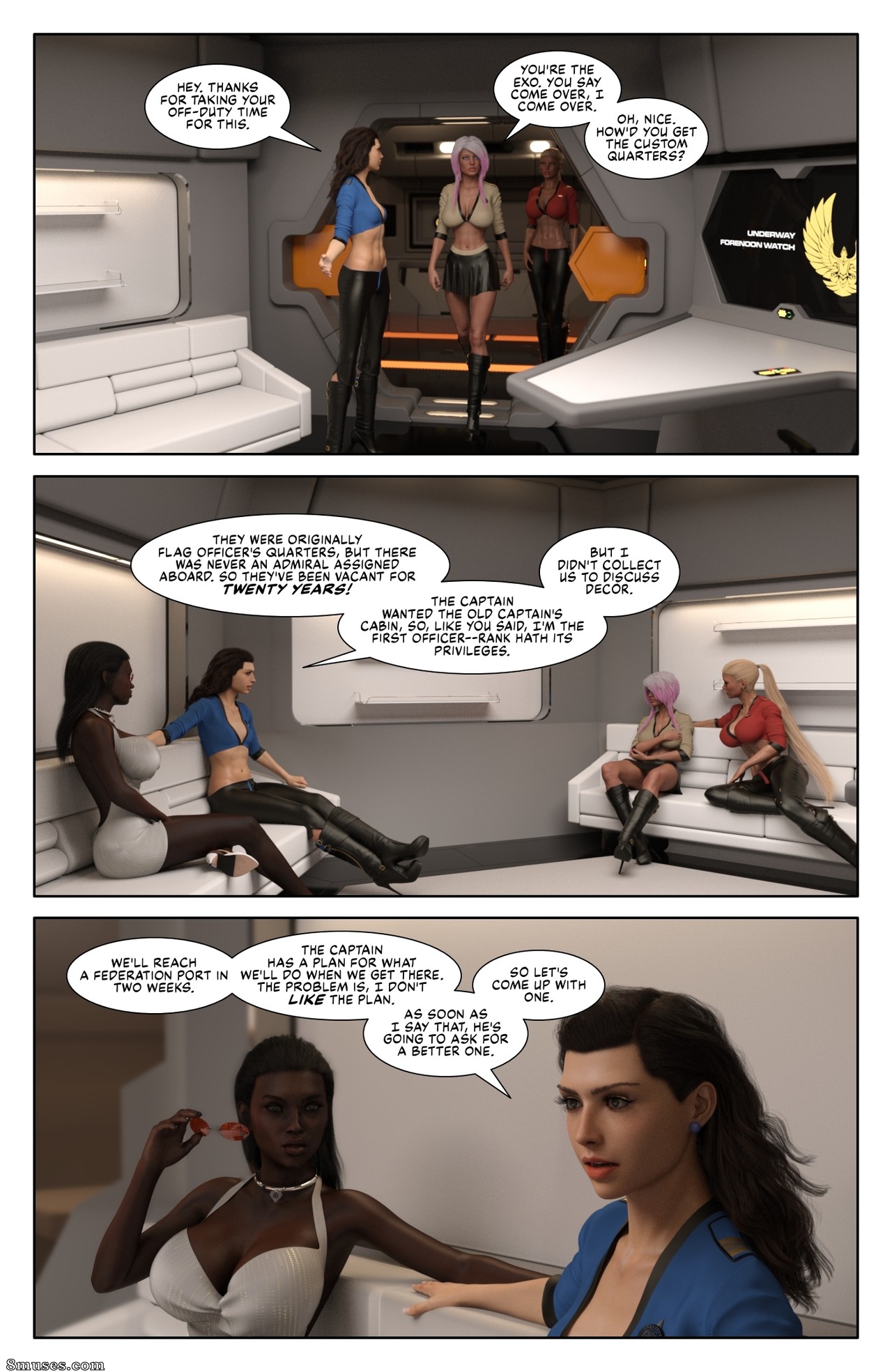 DangerousLines Comics - Pirates of the Coal Sack - Sailing from Seville - Page 3