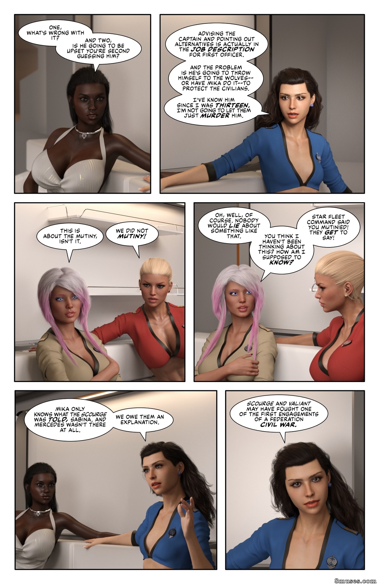DangerousLines Comics - Pirates of the Coal Sack - Sailing from Seville - Page 4