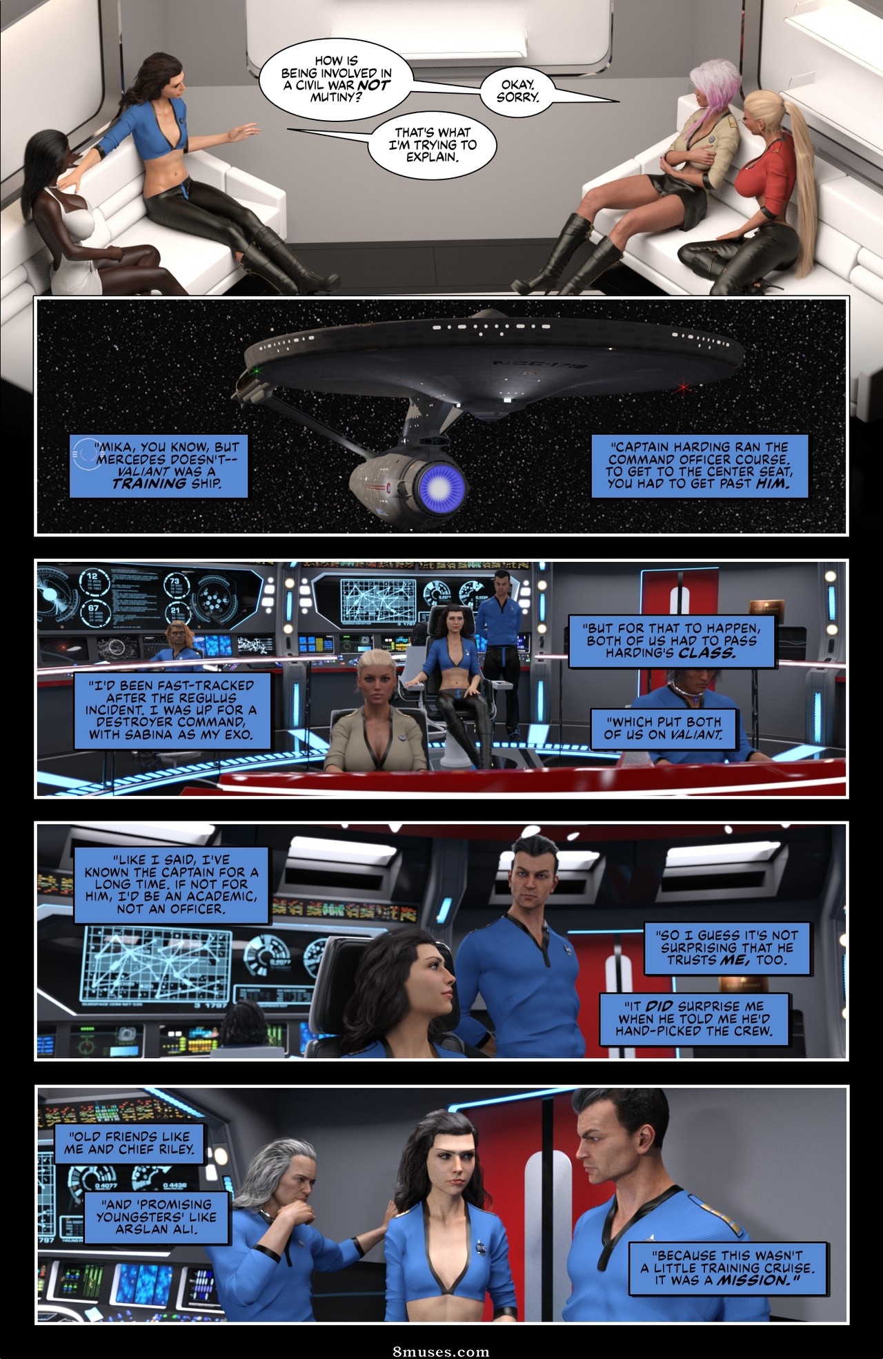 DangerousLines Comics - Pirates of the Coal Sack - Sailing from Seville - Page 5