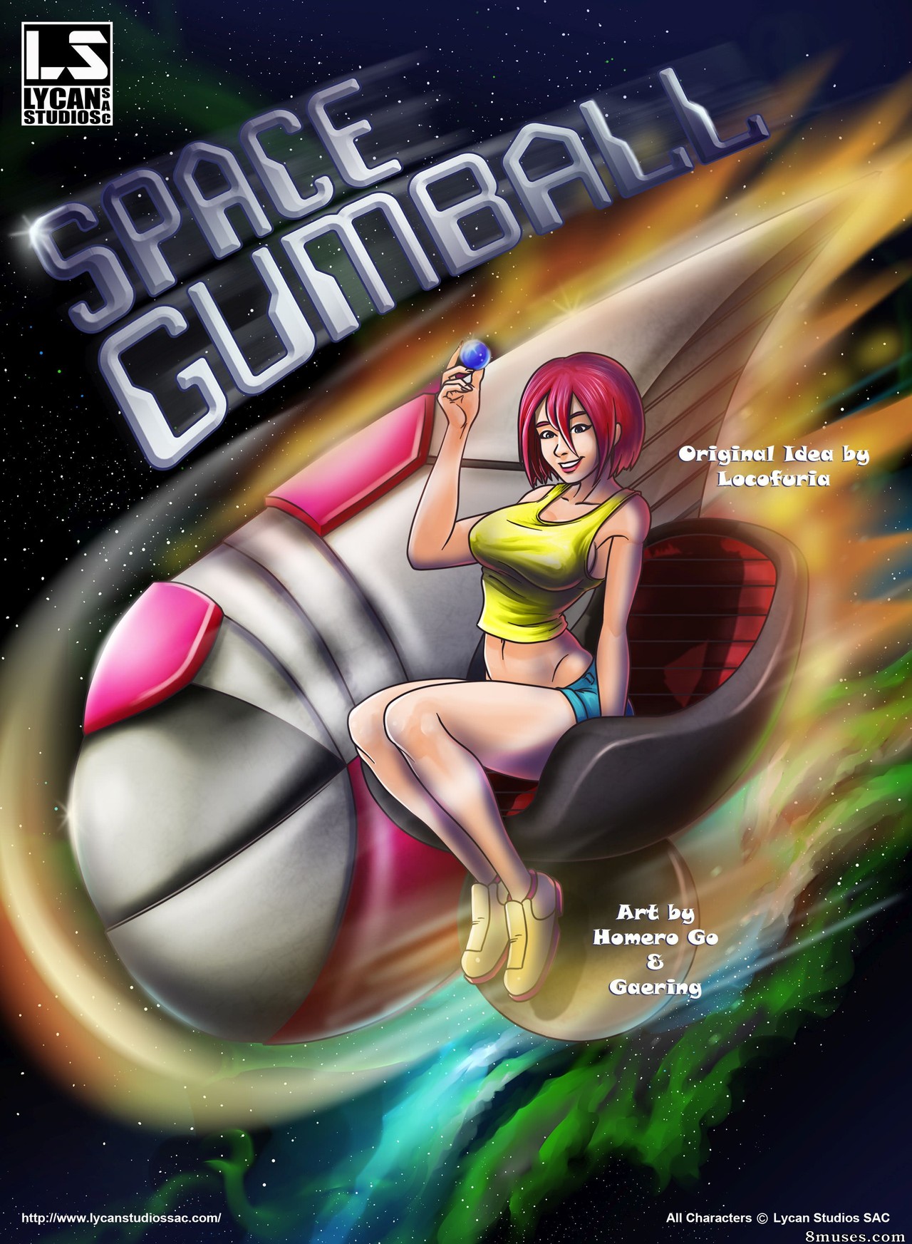 Locofuria Comics - Chicle espacial - Página 1