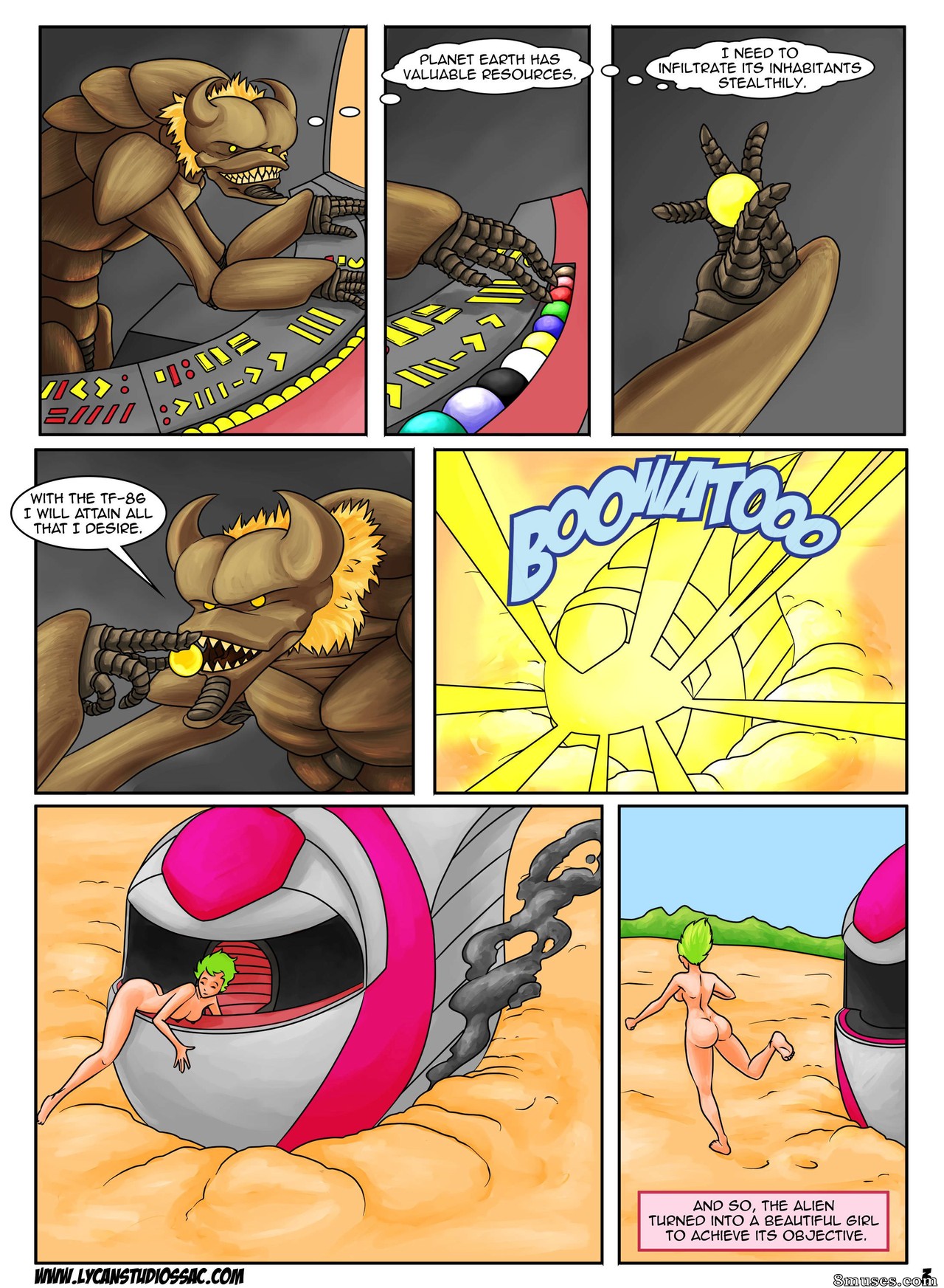 Locofuria Comics - Bola de Goma Espacial - Página 6