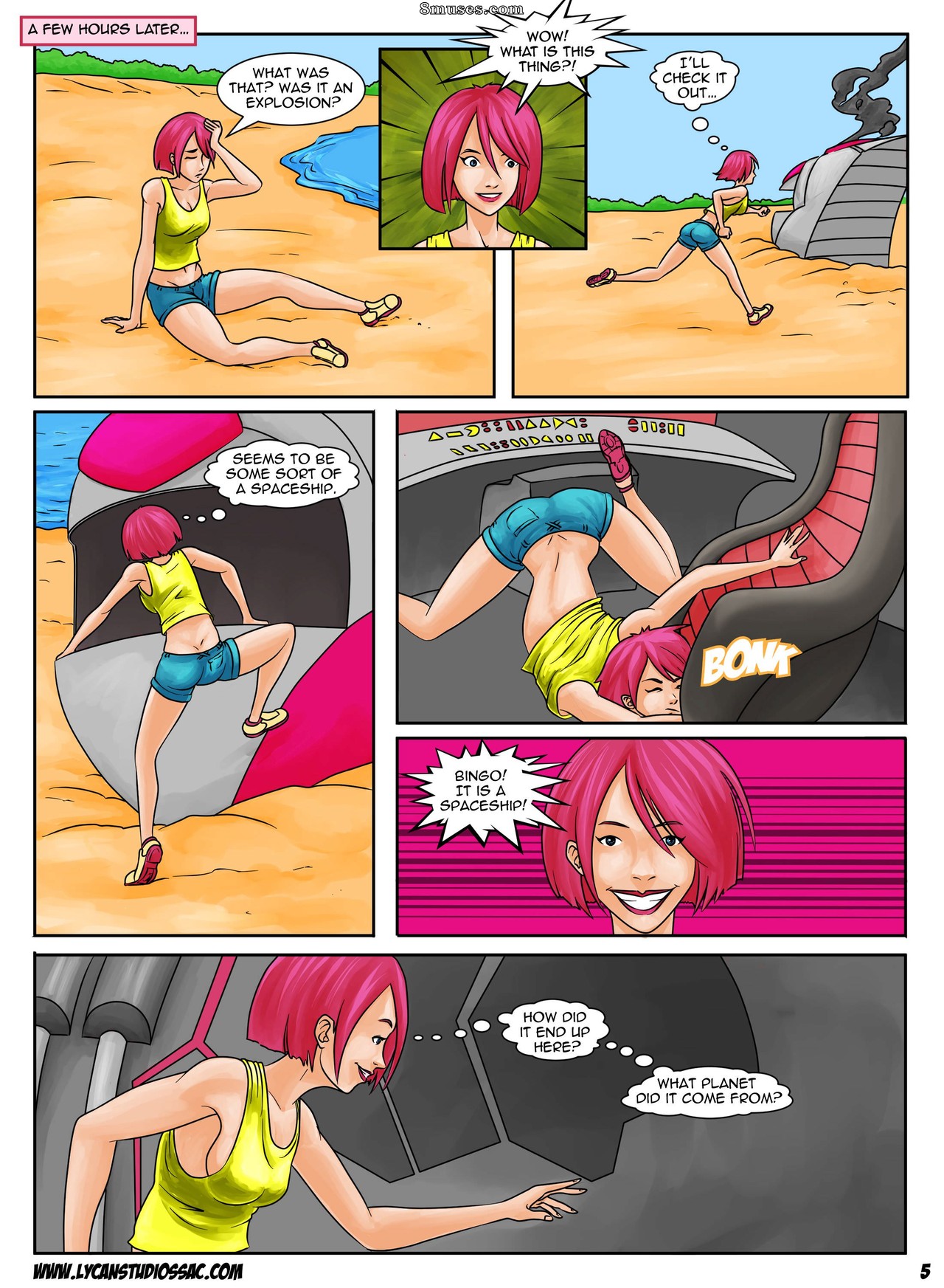 Locofuria Comics - Chicle espacial - Página 8