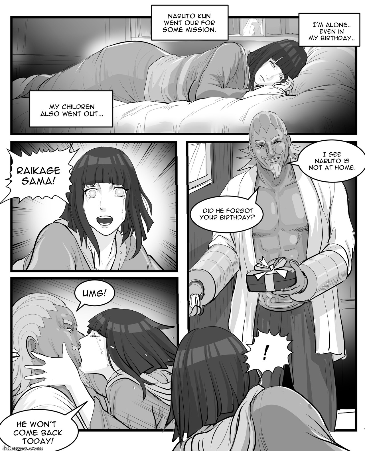 Page 1 | Various-Authors/RaikageArt-Sichan/Late-Birthday-Present | 8muses -  Sex Comics