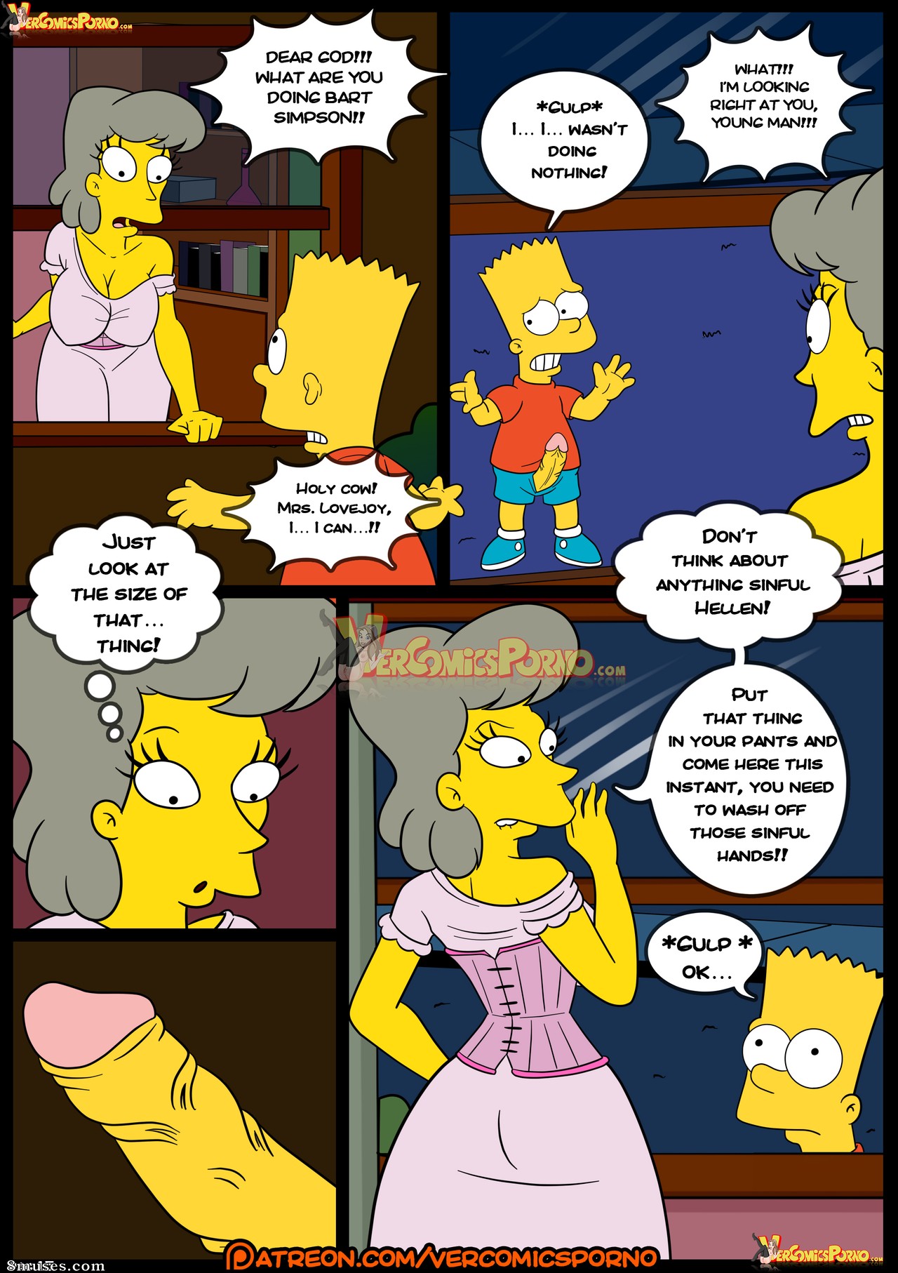 Les Simpson - Vieilles habitudes - Numéro 8 - Anglais - Page 16