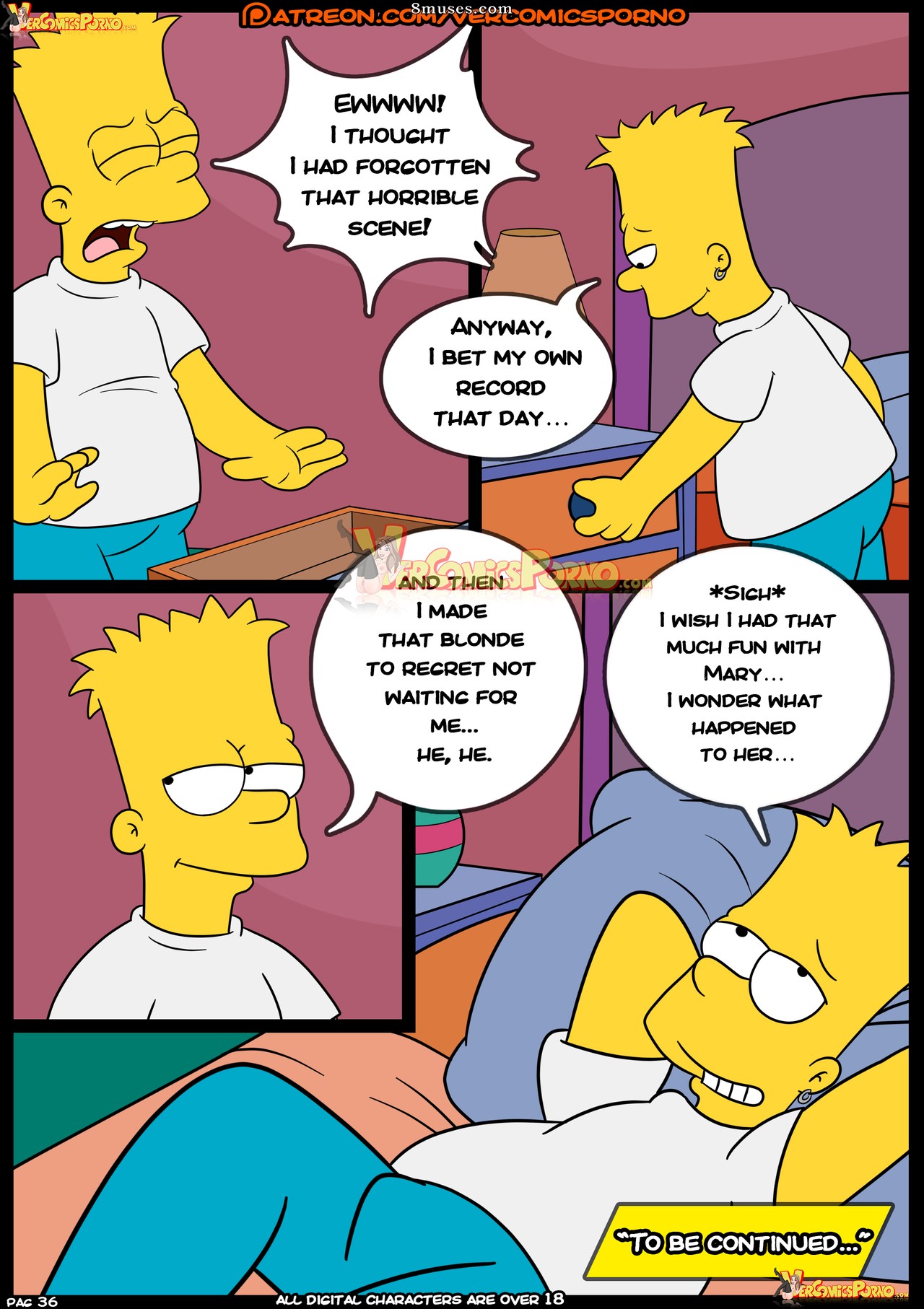 Os Simpsons - Velhos hábitos - Edição 8 - Inglês - Página 37