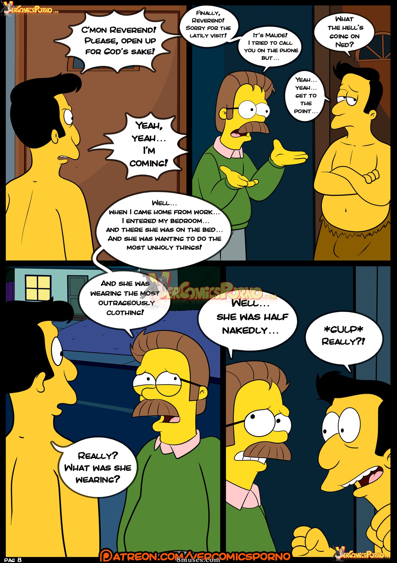 Page 9 | Croc-Comics/Los-Simpsons-Old-Habits/Issue-8-English | 8muses - Sex  Comics