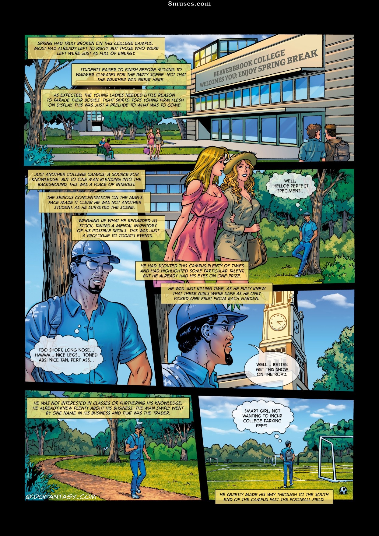 Fansadox Comics - Fansadox 636 - Vojages of the Trader vol. 2.1 - College entry - Moffett - Page 7