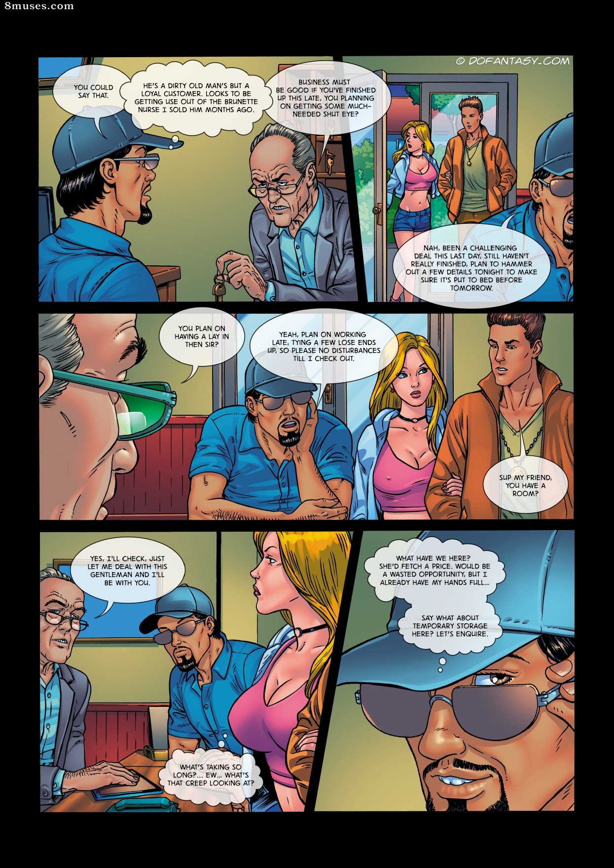 Fansadox Comics - Fansadox 636 - Voyages du commerçant vol. 2.1 - Entrée au collège - Moffett - Page 24