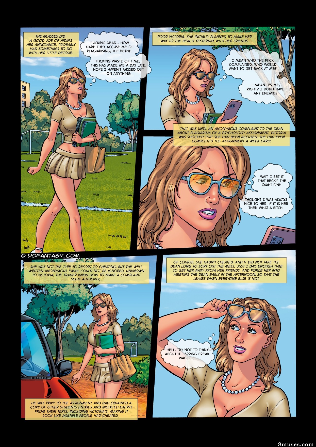 Fansadox Comics - Fansadox 636 - Vojages of the Trader vol. 2.1 - College entry - Moffett - Page 10
