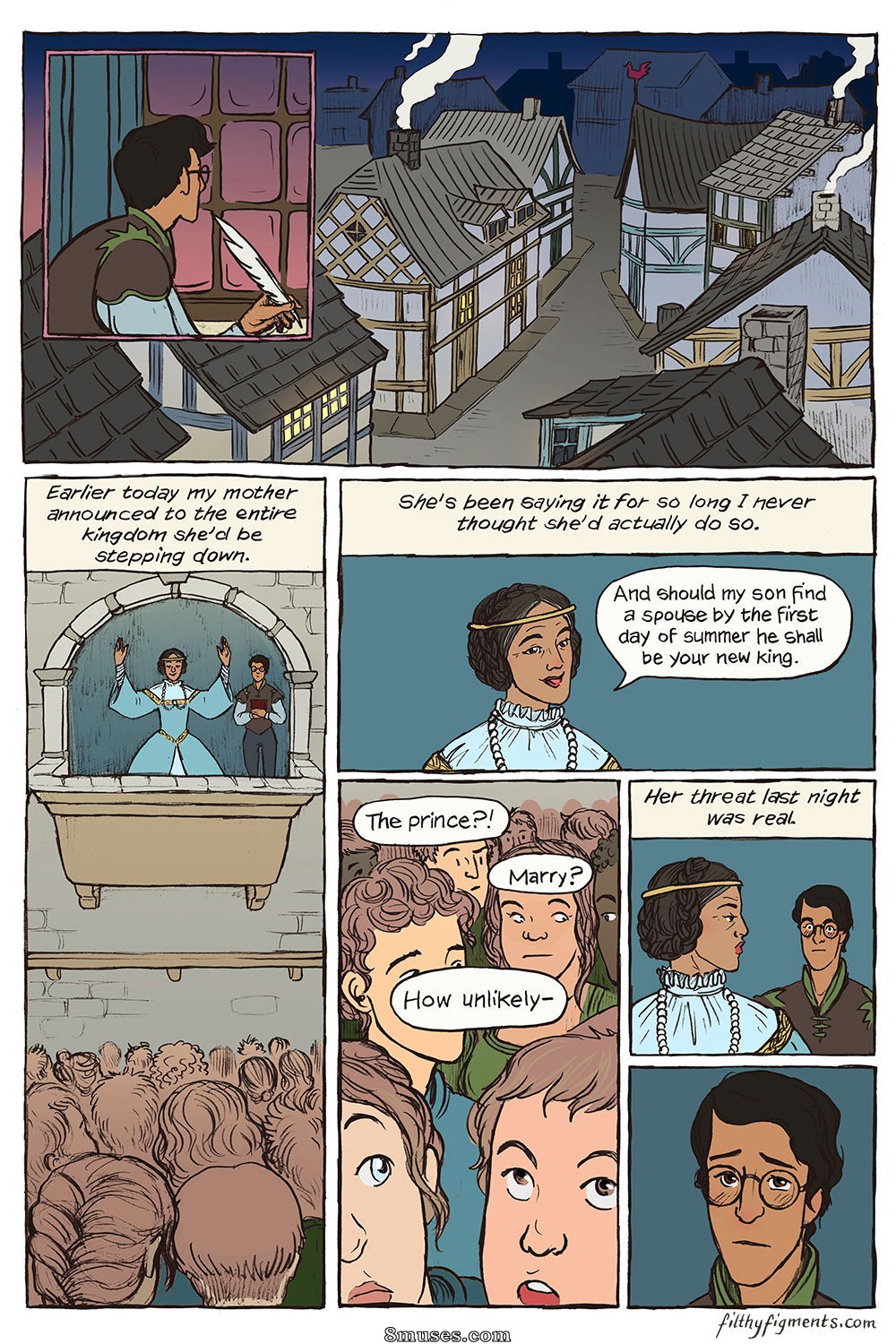 Filthy Figments Comics - Diário da Princesa - Página 3
