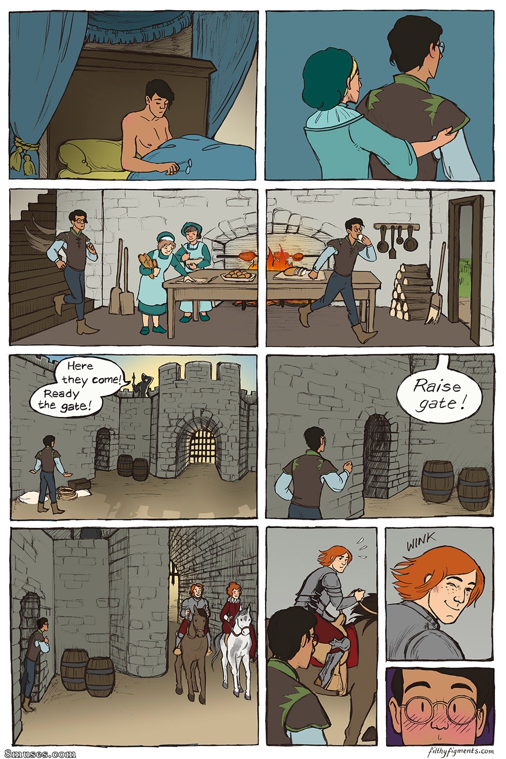 Filthy Figments Comics - Diario de la princesa - Página 9