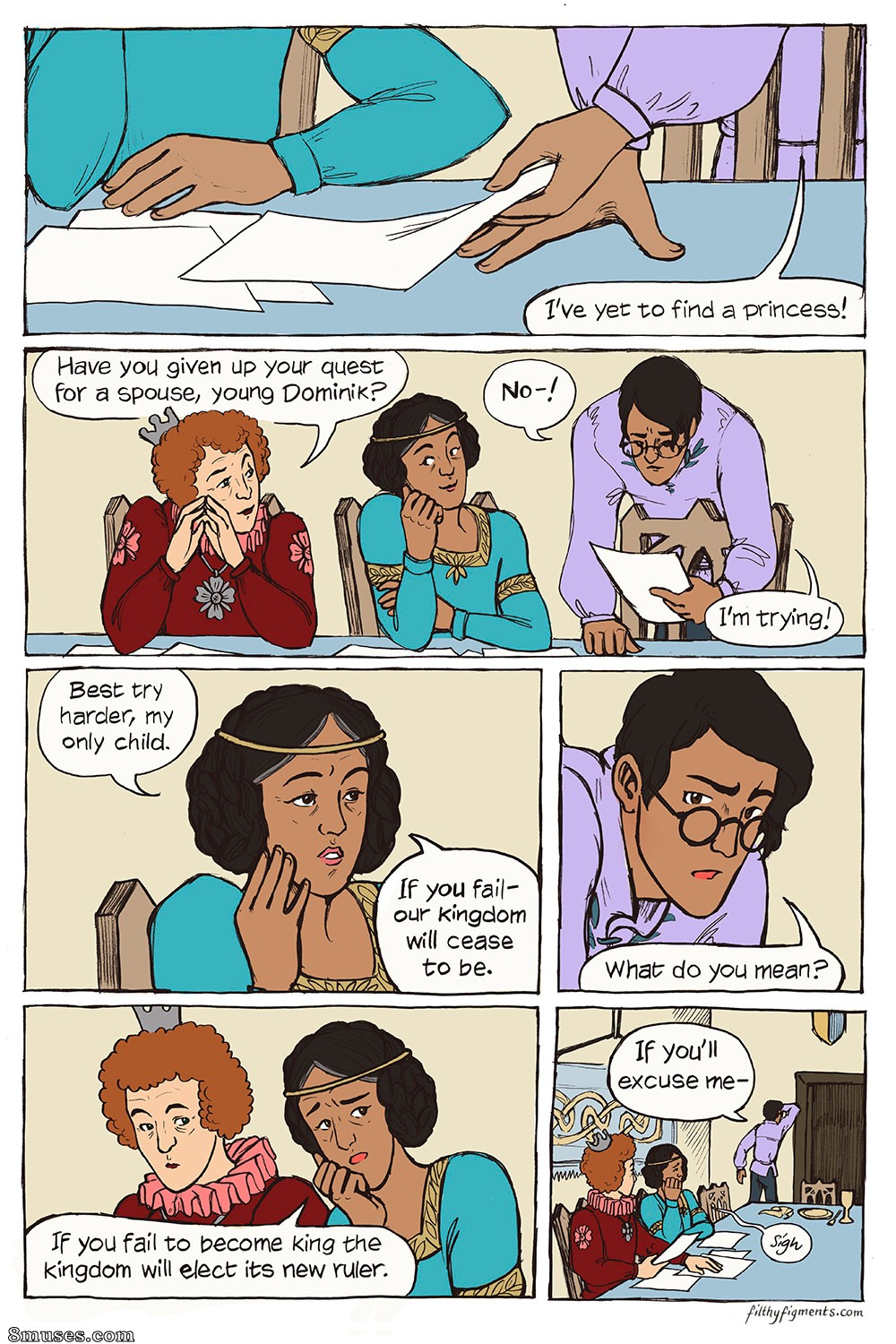 Filthy Figments Comics - Diario de la princesa - Página 28