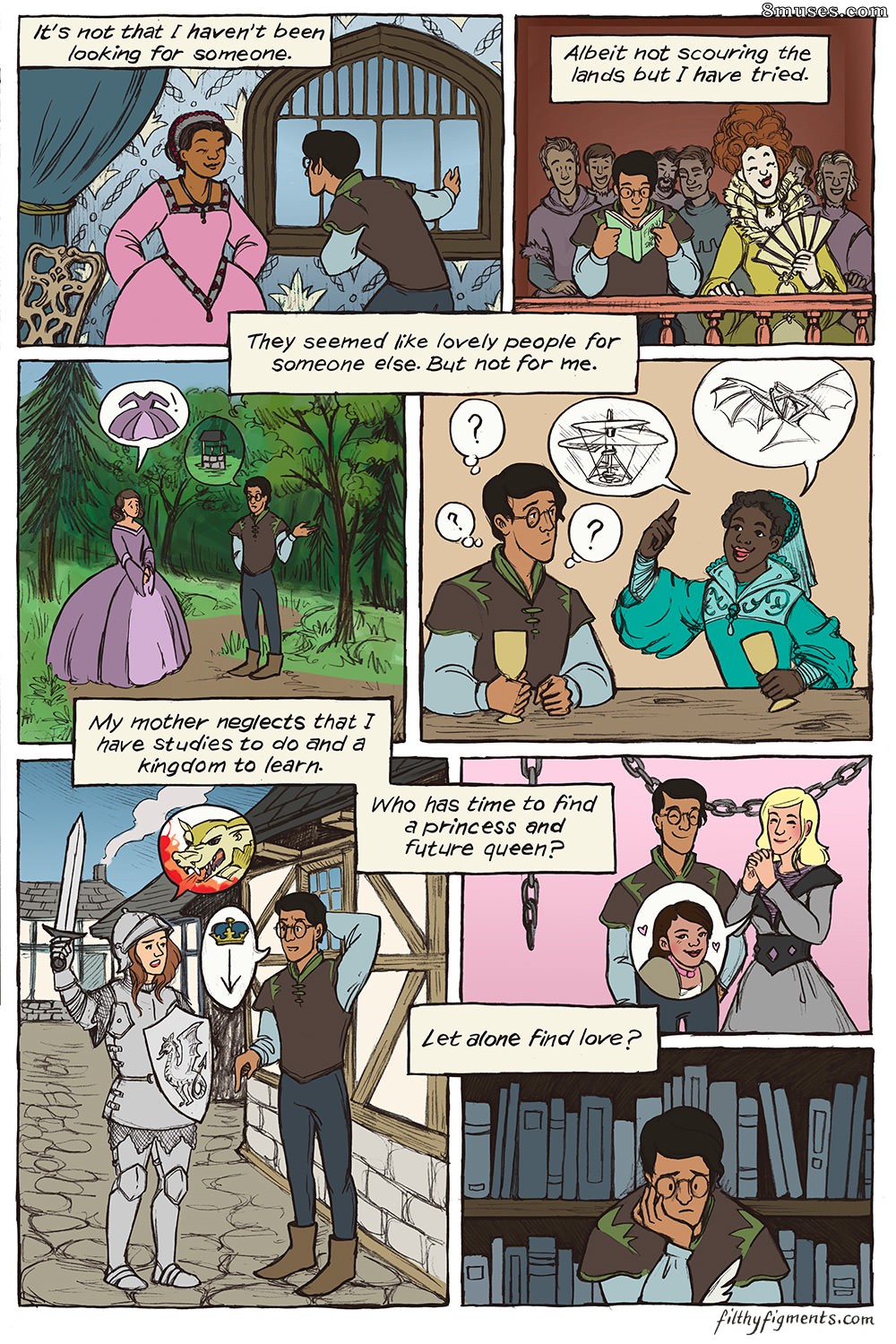 Filthy Figments Comics - Diário da Princesa - Página 4