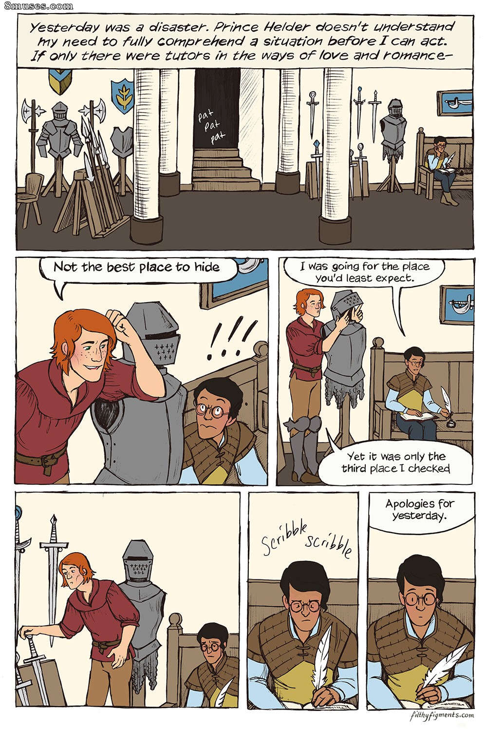 Filthy Figments Comics - Diario de la princesa - Página 16