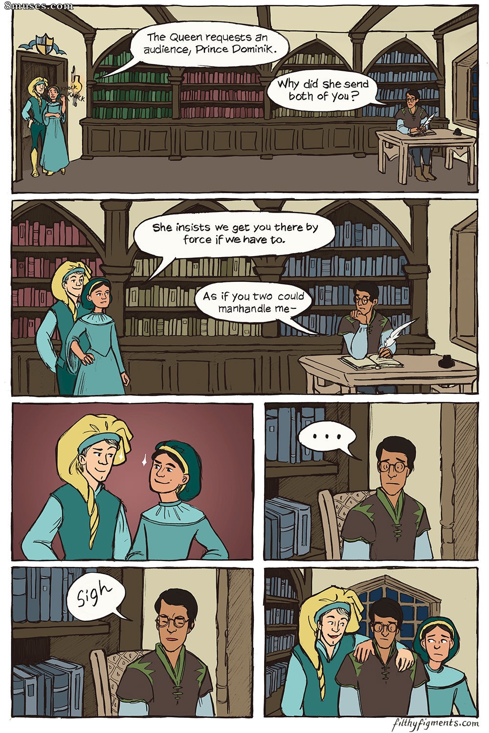 Filthy Figments Comics - Diário da Princesa - Página 6