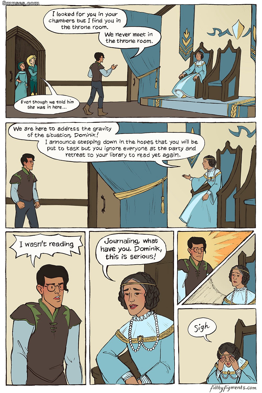 Filthy Figments Comics - Diario de la princesa - Página 7
