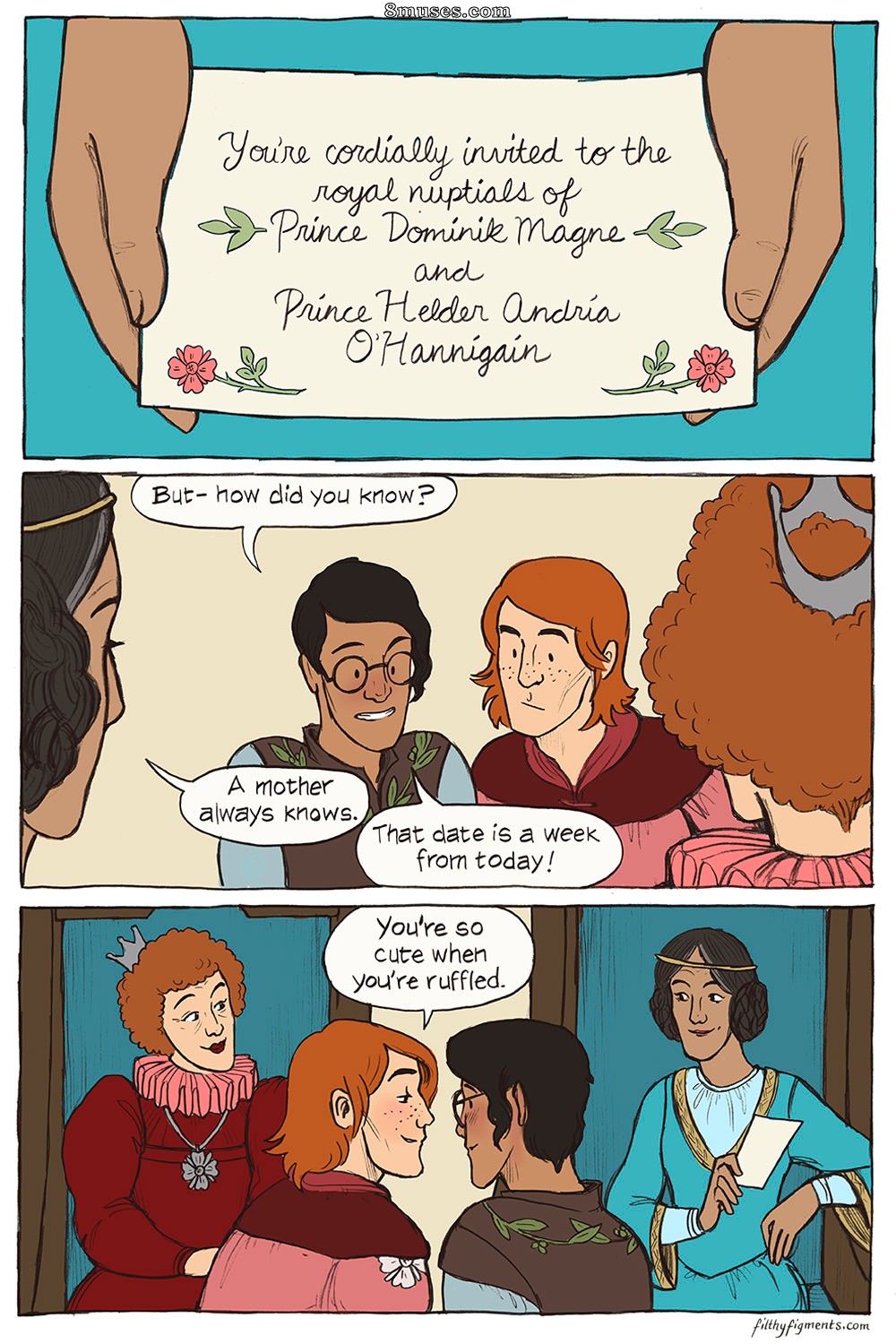 Filthy Figments Comics - Diário da Princesa - Página 48