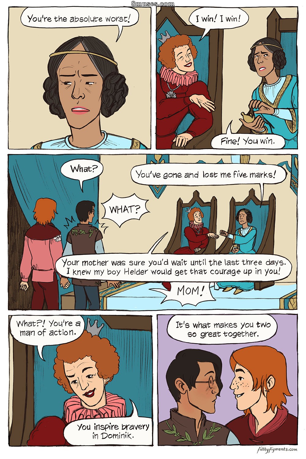 Filthy Figments Comics - Diario de la princesa - Página 46