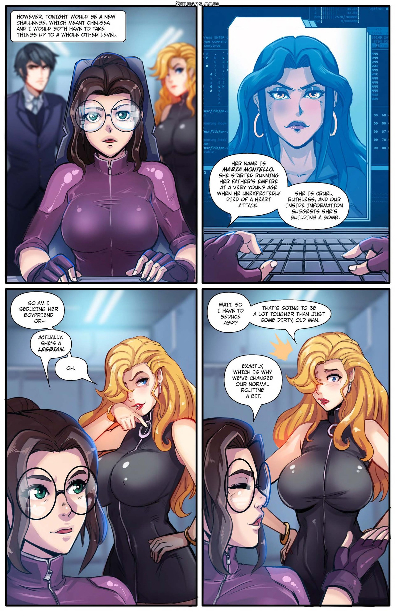 Super spy 6 giantess comic