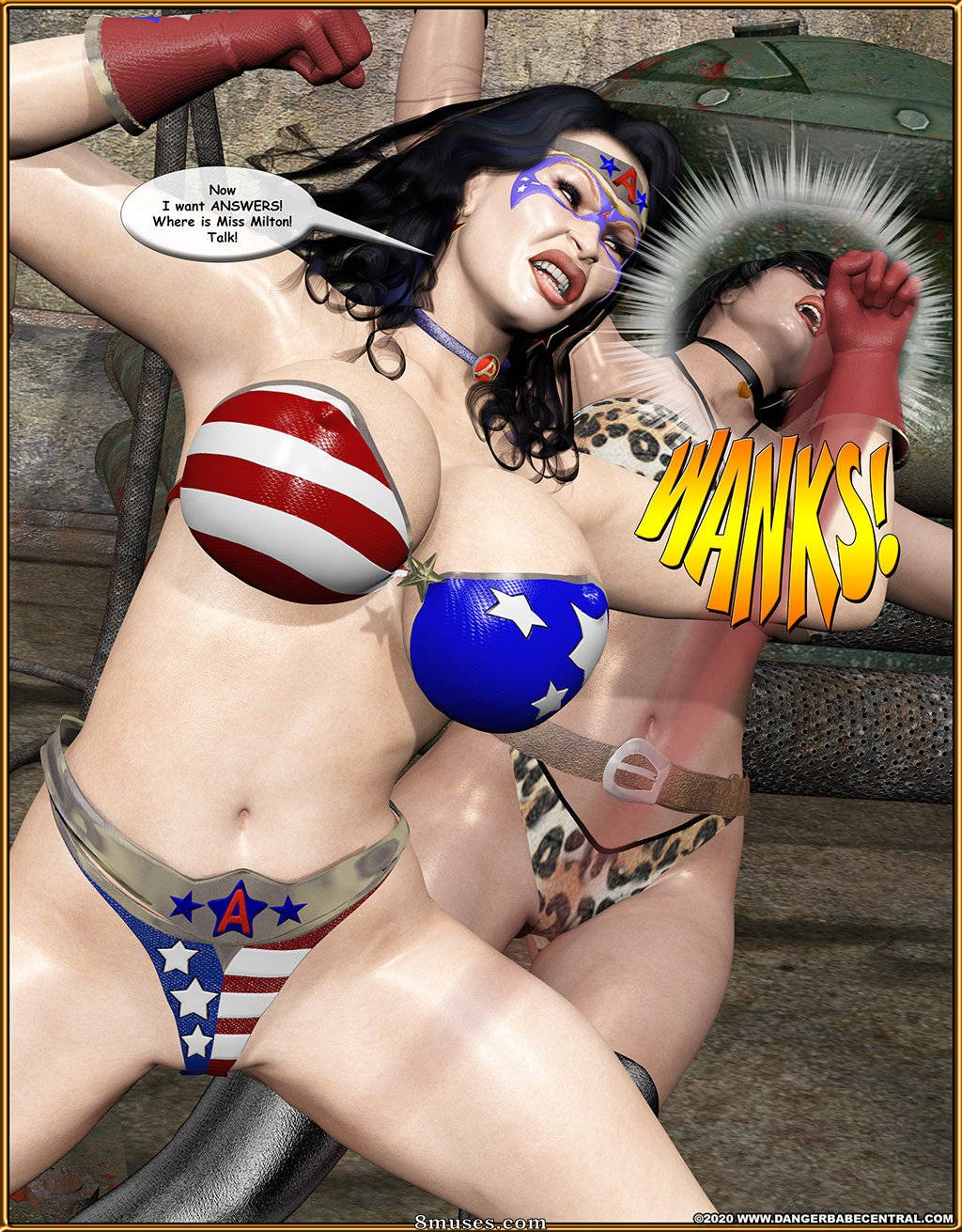3D - Ms. Americana - Cat Toy - Page 190