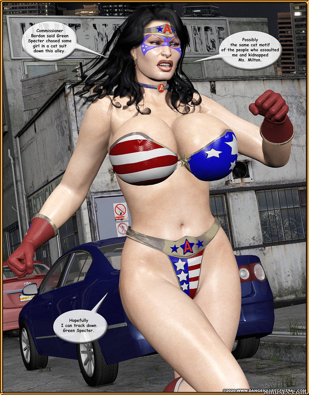 3D - Ms. Americana - Cat Toy - Page 180
