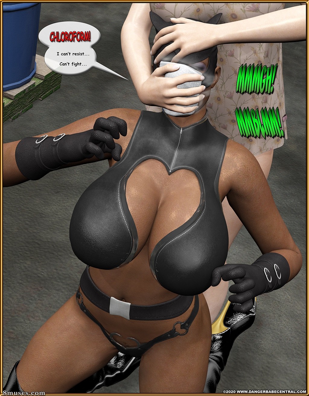 3D - Mme Américaine - Jouet à chat - Page 497
