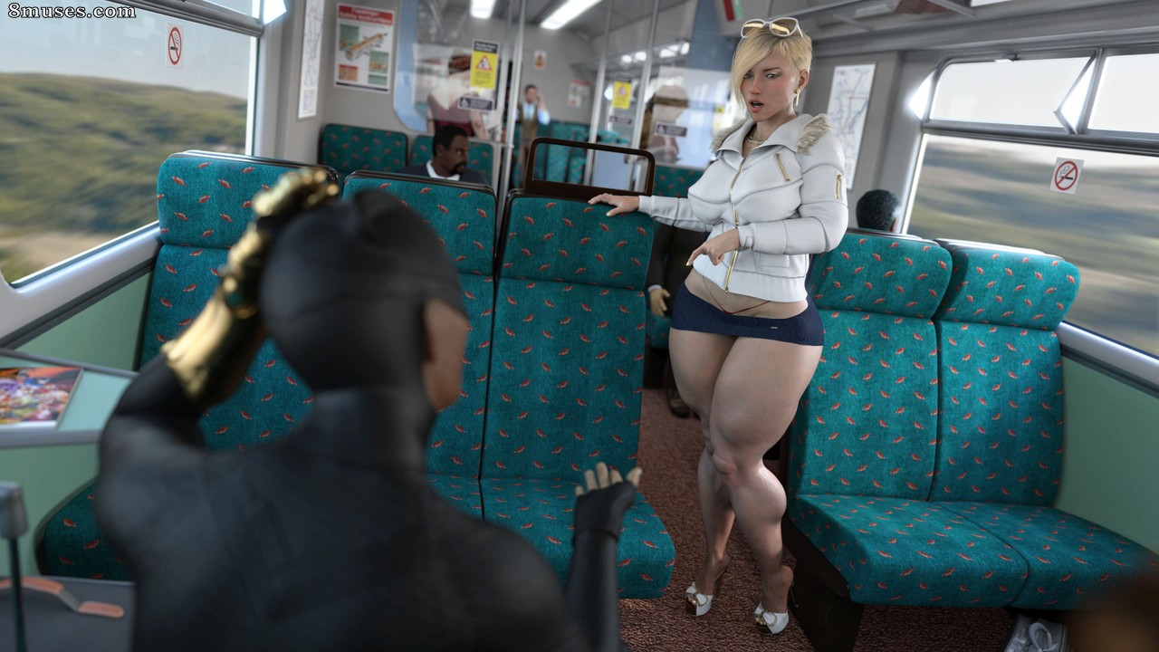ZZ2Tommy Comics - Scarjo - Train - Page 3