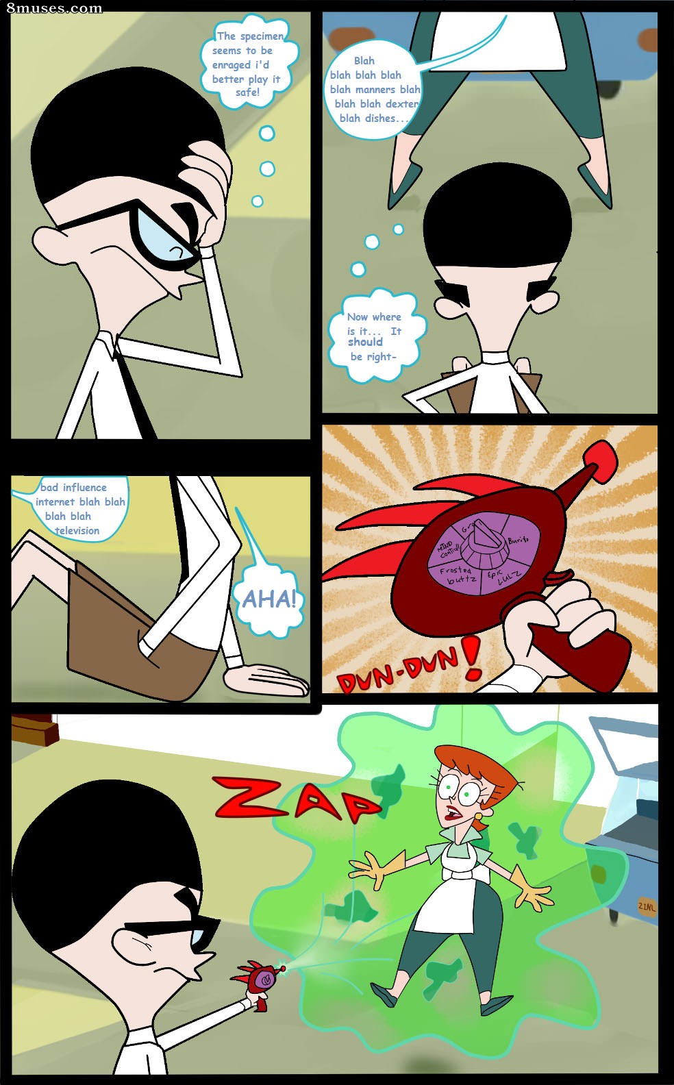 Laboratório de Dexter - MomDark-er - Página 7