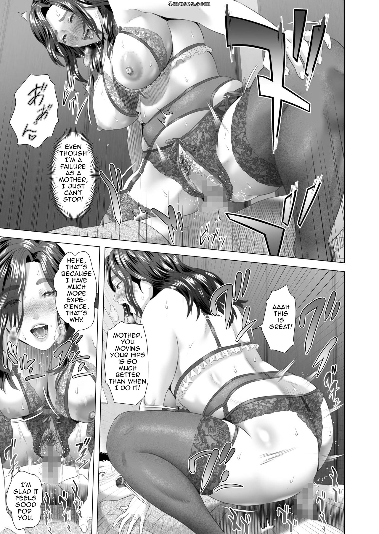 Hyji - Haiji - Hy-dou - Neighborhood Seduction - Mother Lures Son for a Night Visit! - Page 57