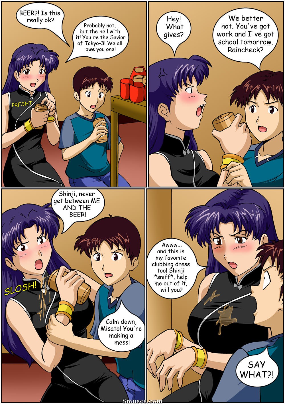 Ranma Books Comics - Cerveja, cerveja, gloriosa cerveja - Página 14