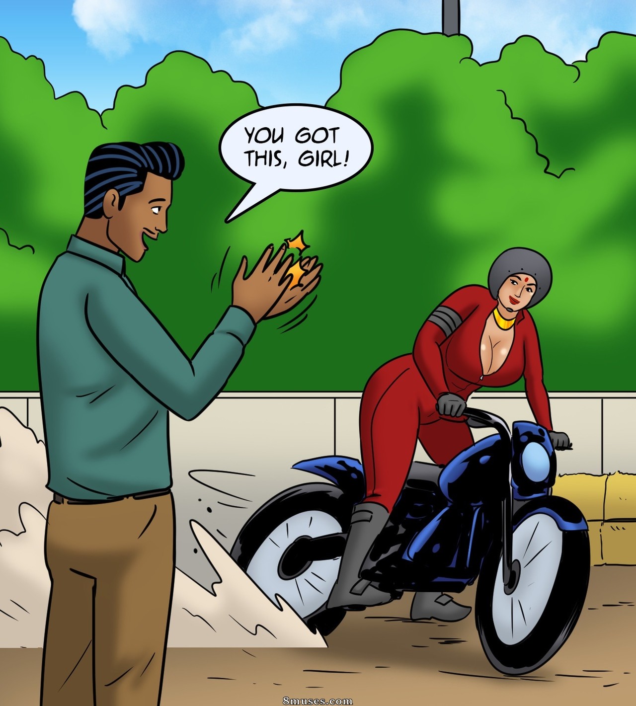 Velamma - Issue 119 - Biker Babe - Page 54