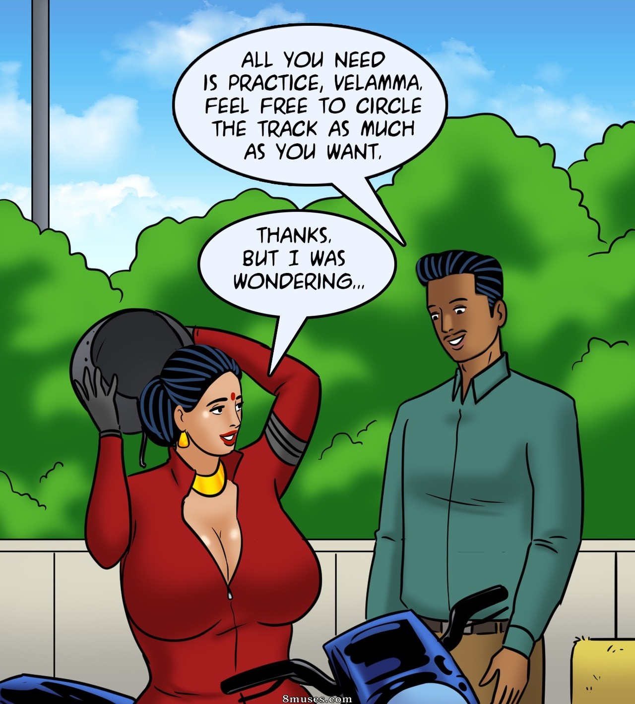 Velamma - Issue 119 - Biker Babe - Page 55