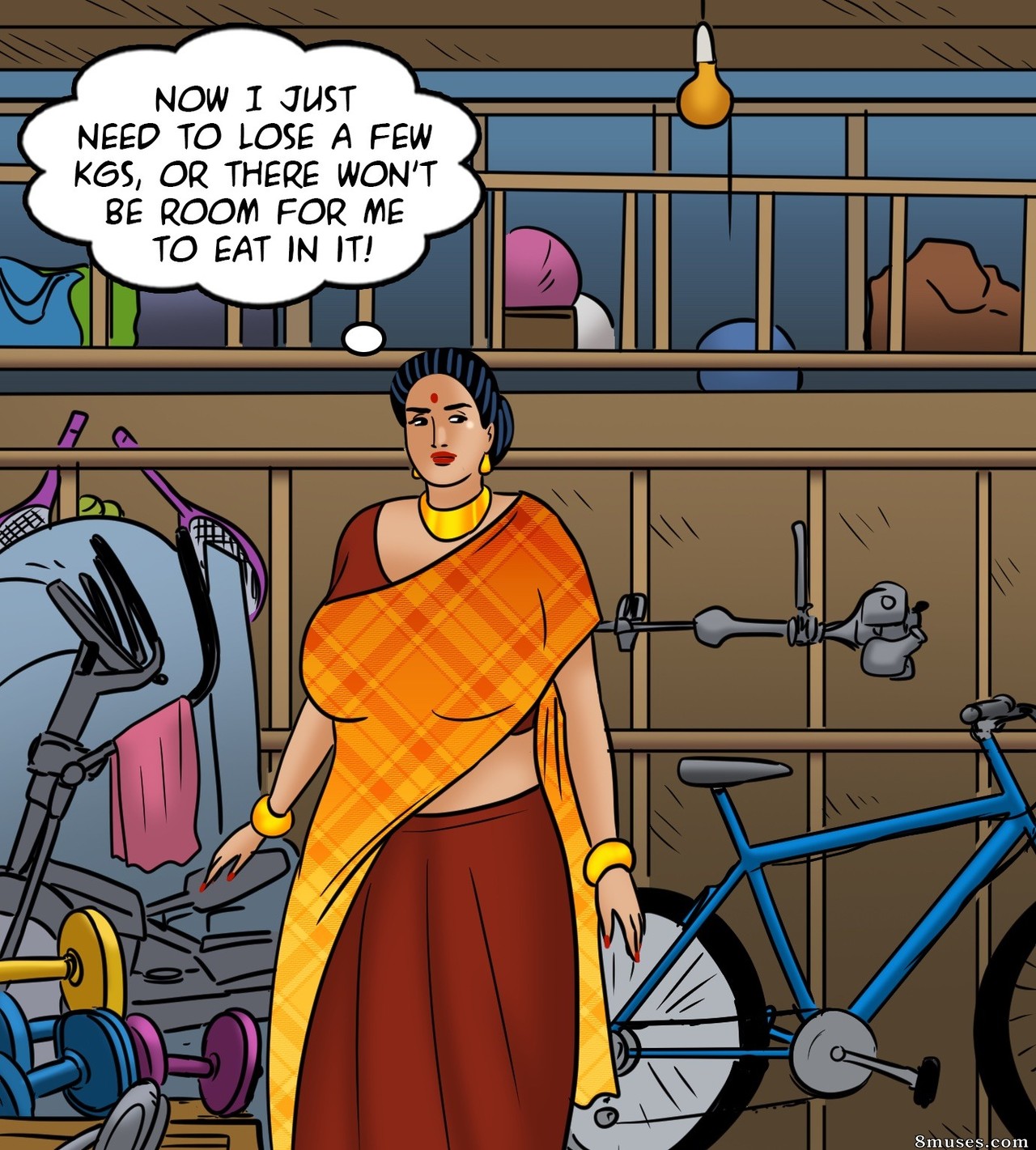 Velamma - Issue 119 - Biker Babe - Page 9