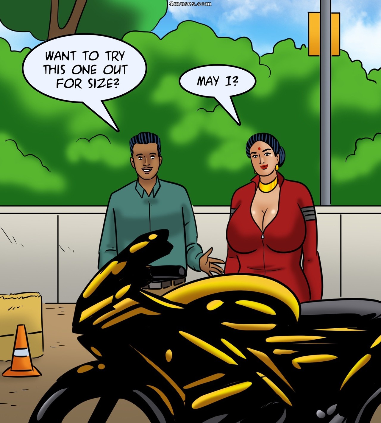 Velamma - Issue 119 - Biker Babe - Page 57