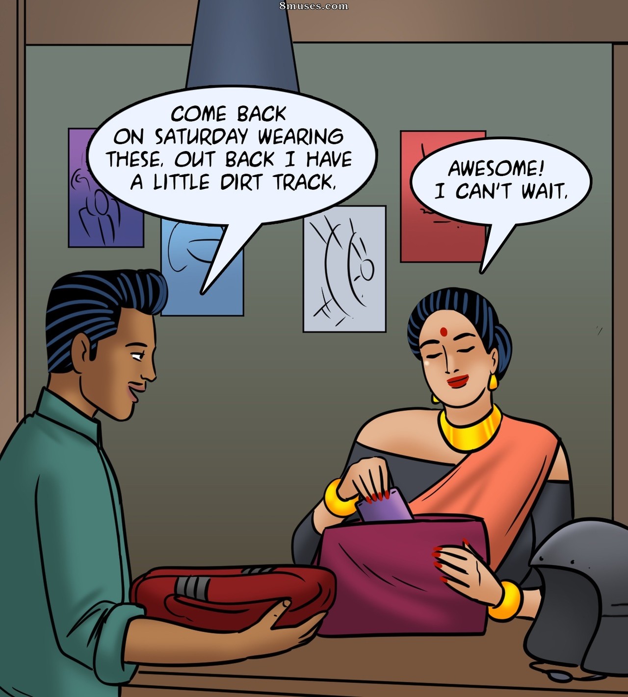 Velamma - Issue 119 - Biker Babe - Page 43
