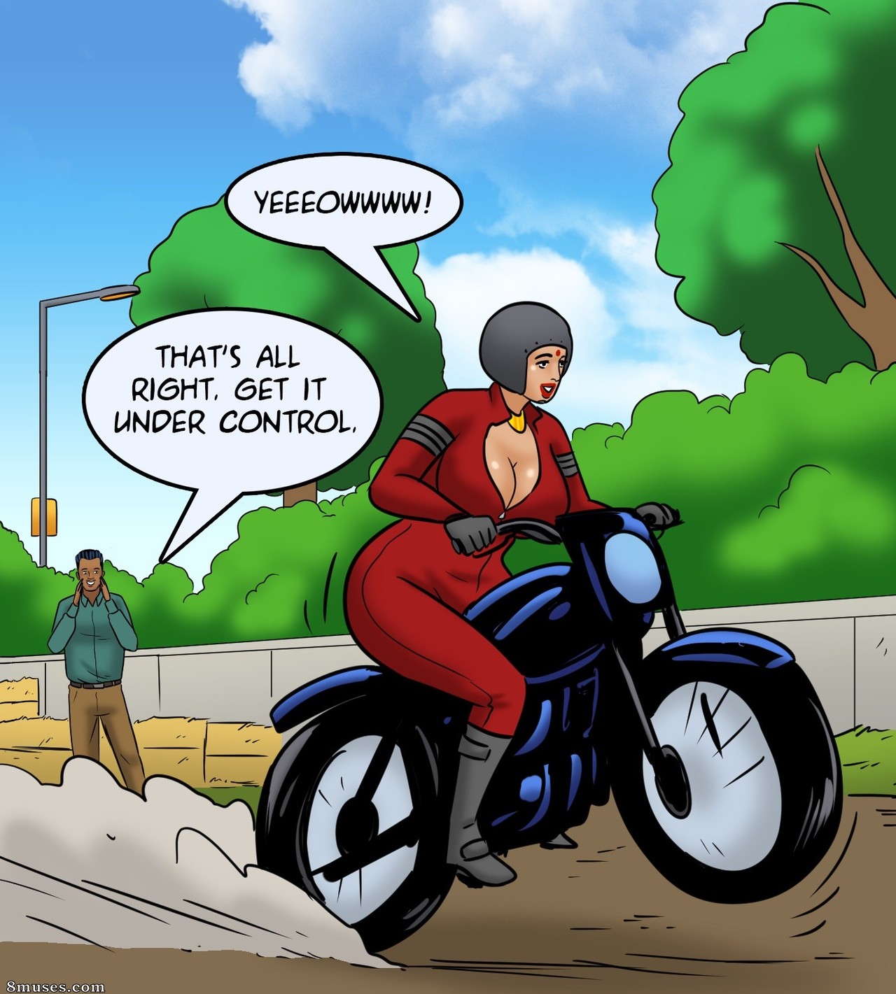Velamma - Issue 119 - Biker Babe - Page 50